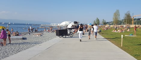 Beach nearby