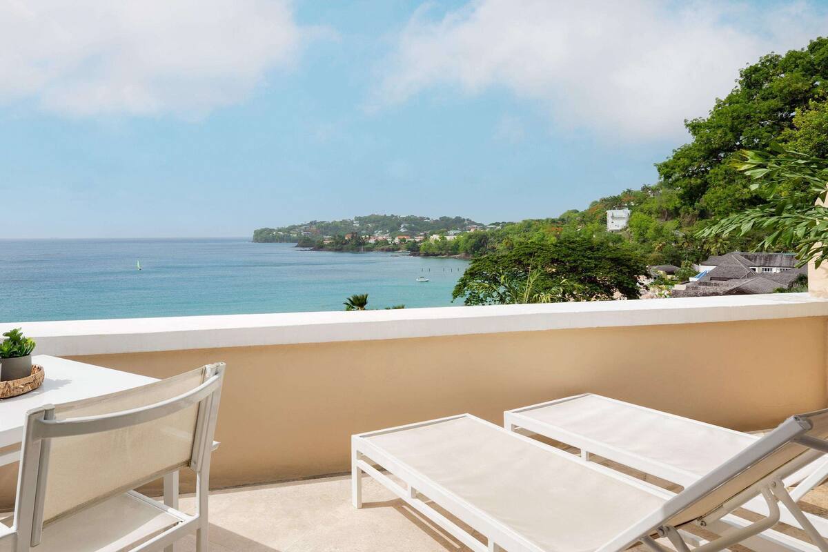 Chambre Luxe, 1 chambre, vue océan (Pitons Oceanview with Private Sundeck) | Coffres-forts dans les chambres, chambres insonorisées