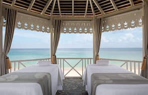 Couples treatment rooms, sauna, hot tub, body treatments, hydrotherapy