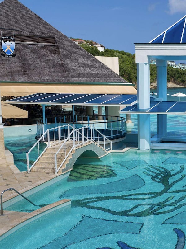 Honeymoon Room, 1 Bedroom, Partial Ocean View (Honeymoon Luxury Poolside) | In-room safe, soundproofing, iron/ironing board, free WiFi