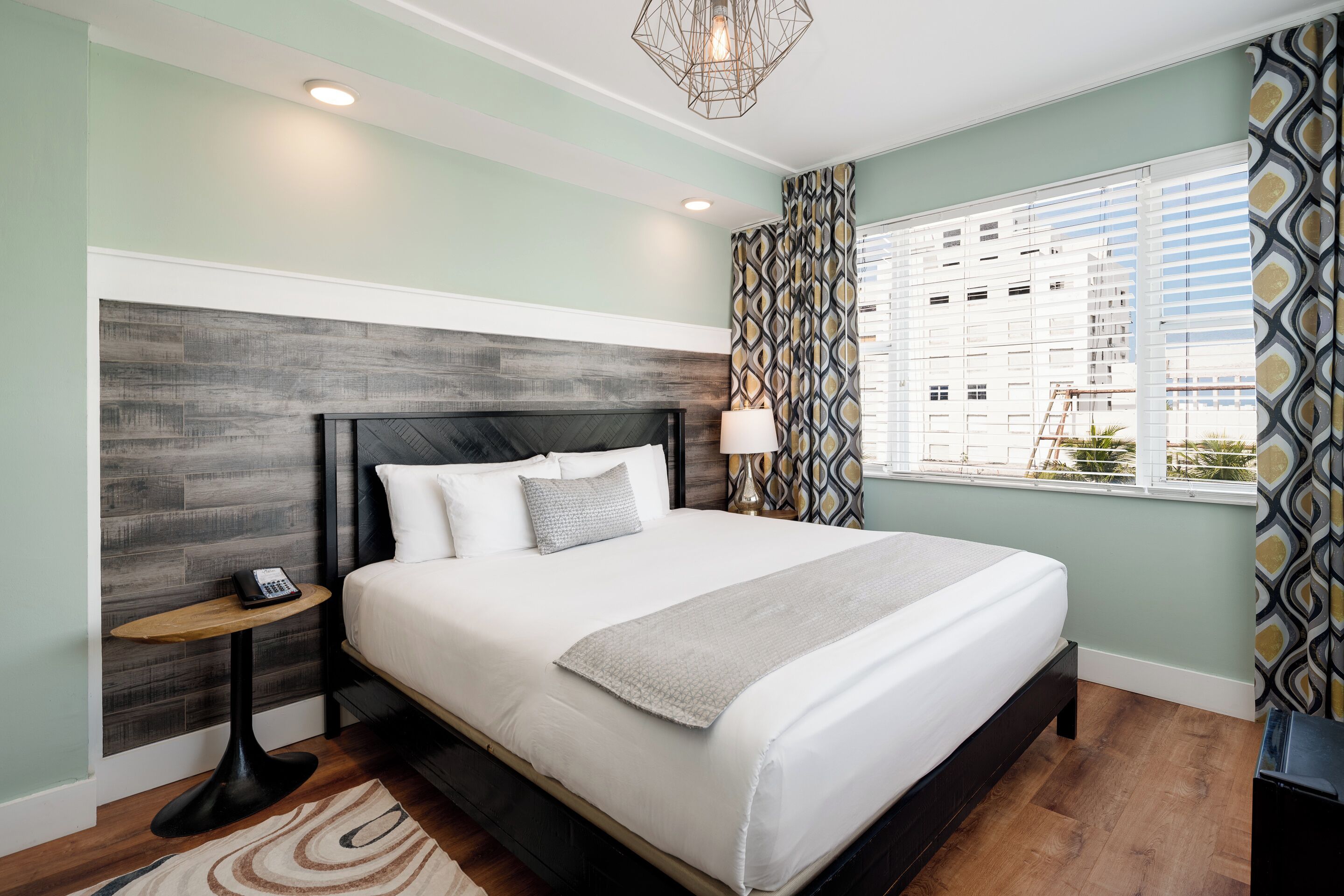 King Bedroom Rooftop Terrace | Egyptian cotton sheets, premium bedding, memory-foam beds, minibar