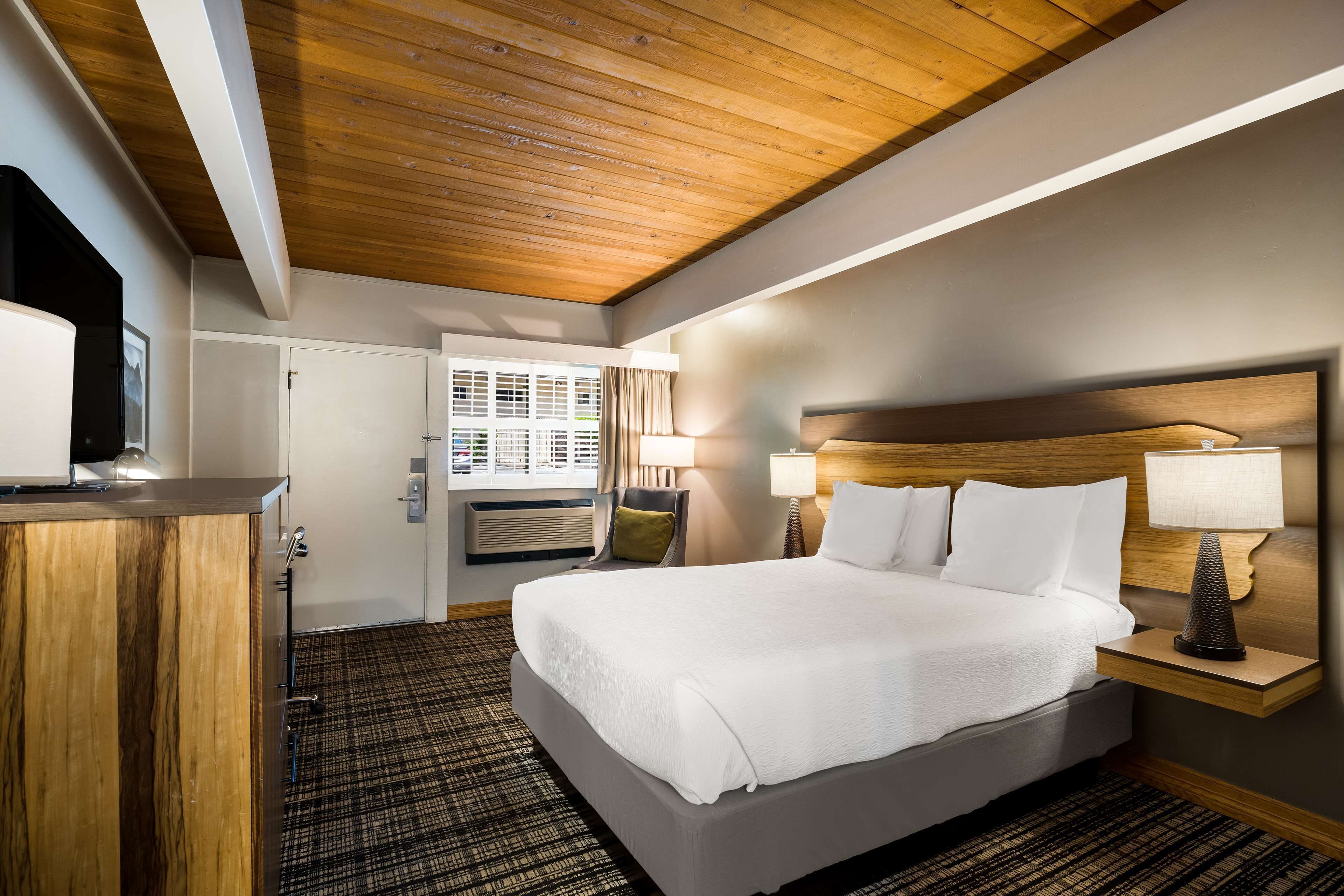 standard room, 1 queen bed, accessible, non smoking (shower only) | 1 bedroom, desk, iron/ironing board, wifi