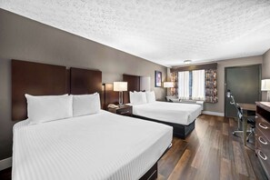 Standard Room, 2 Queen Beds, Non Smoking | In-room safe, blackout drapes, iron/ironing board, WiFi