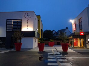 Front of property - evening/night