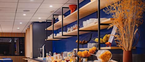 Daily buffet breakfast (EUR 12.90 per person)