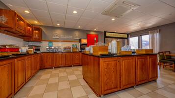 Free continental breakfast