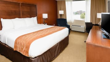 In-room safe, desk, blackout drapes, iron/ironing board