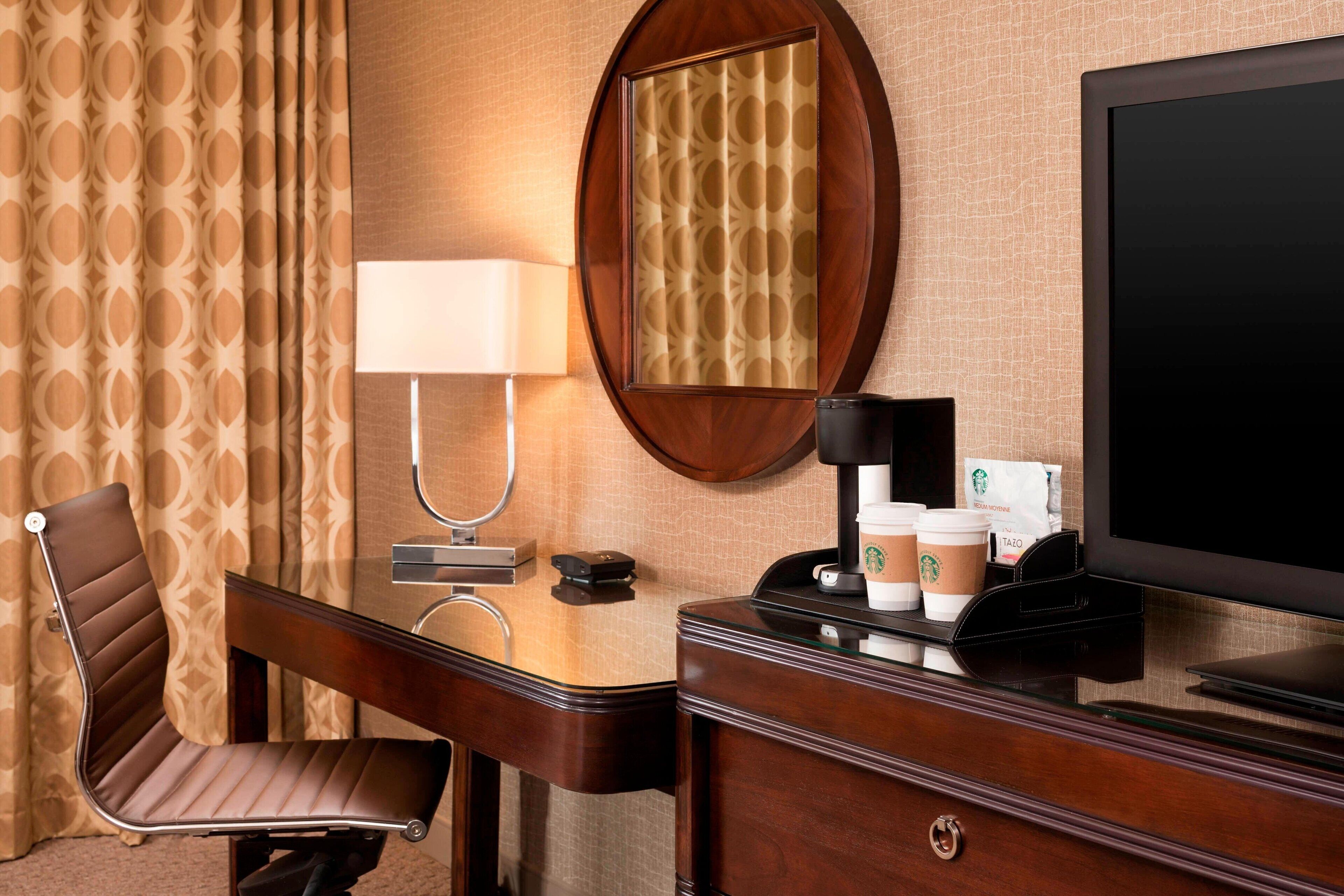 premium bedding, in-room safe, desk, iron/ironing board