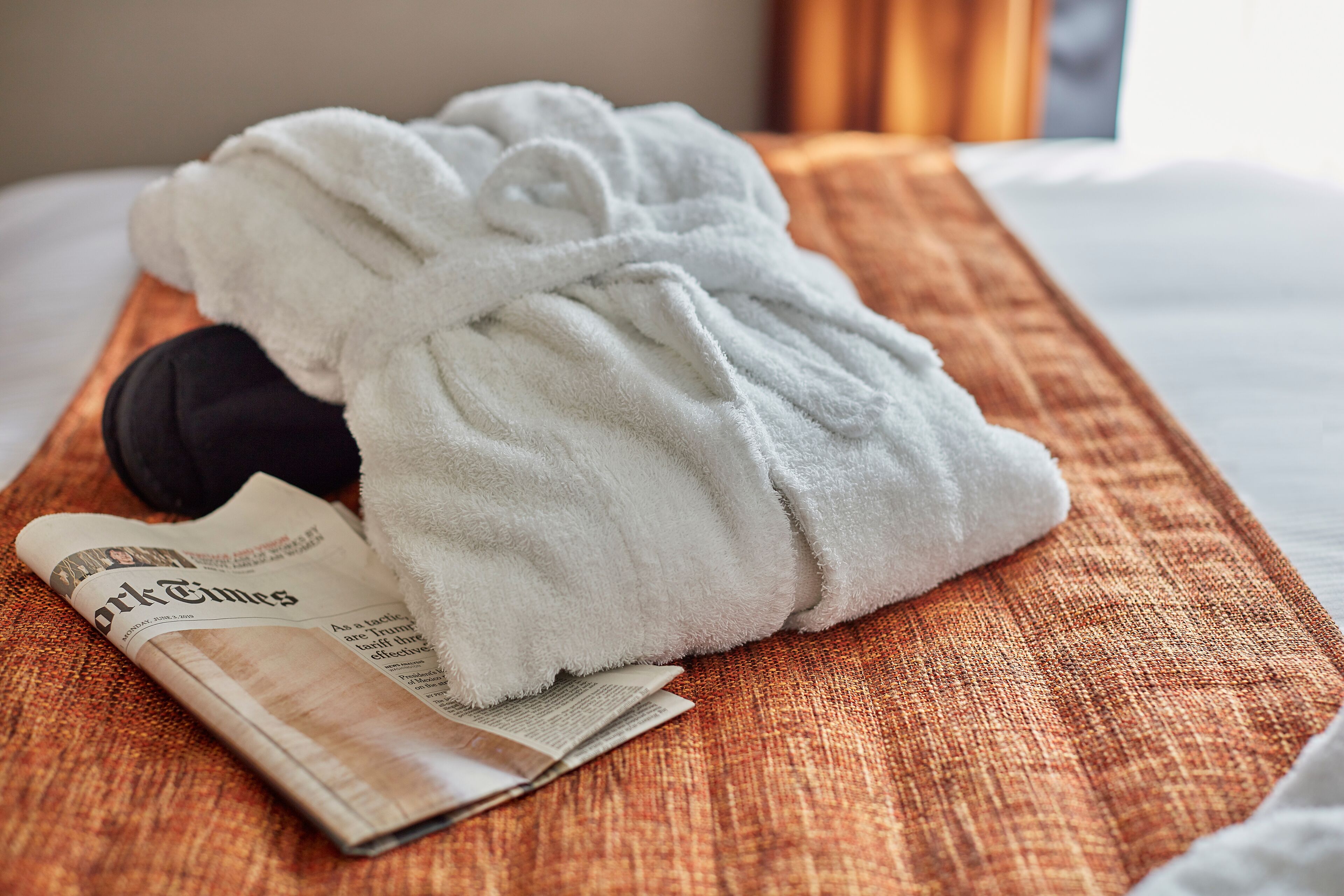 free toiletries, hair dryer, towels, soap