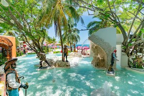 Área de juegos infantiles al aire libre