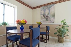 Coin petit déjeuner