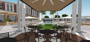 Outdoor pool, free cabanas, sun loungers