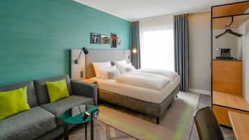 Privilege, Camera, 1 letto matrimoniale | Biancheria da letto ipoallergenica, una scrivania, tende oscuranti