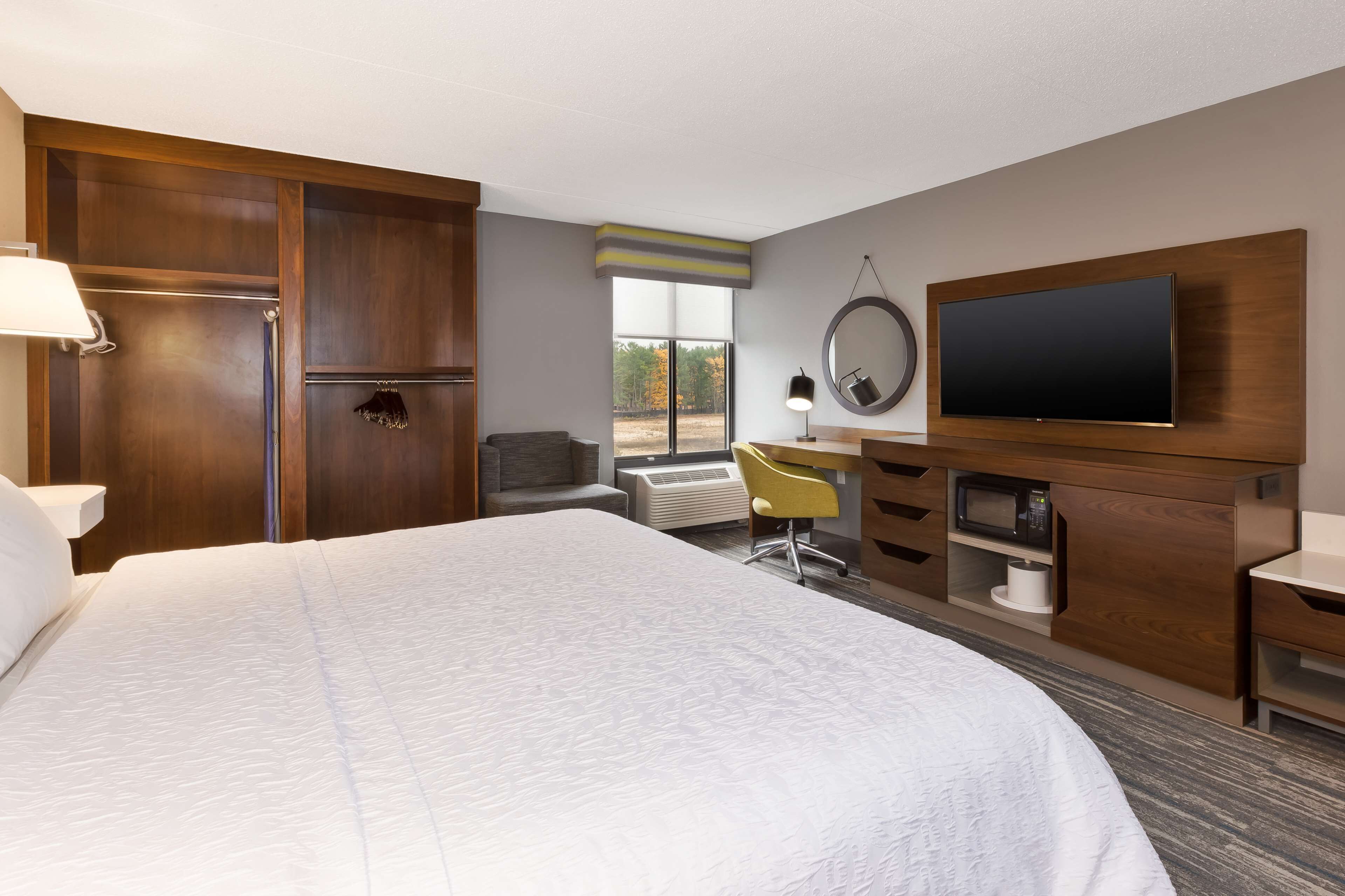 room, 2 double beds, accessible, bathtub | premium bedding, in-room safe, desk, blackout curtains