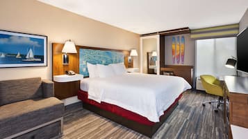 Premium bedding, in-room safe, desk, blackout drapes