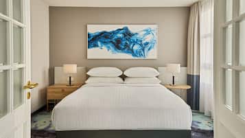 Junior Suite, 1 Double Bed | 1 bedroom, premium bedding, pillowtop beds, in-room safe