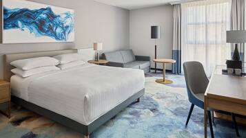 Family Room, 1 King Bed with Sofa bed | 1 bedroom, premium bedding, pillowtop beds, in-room safe