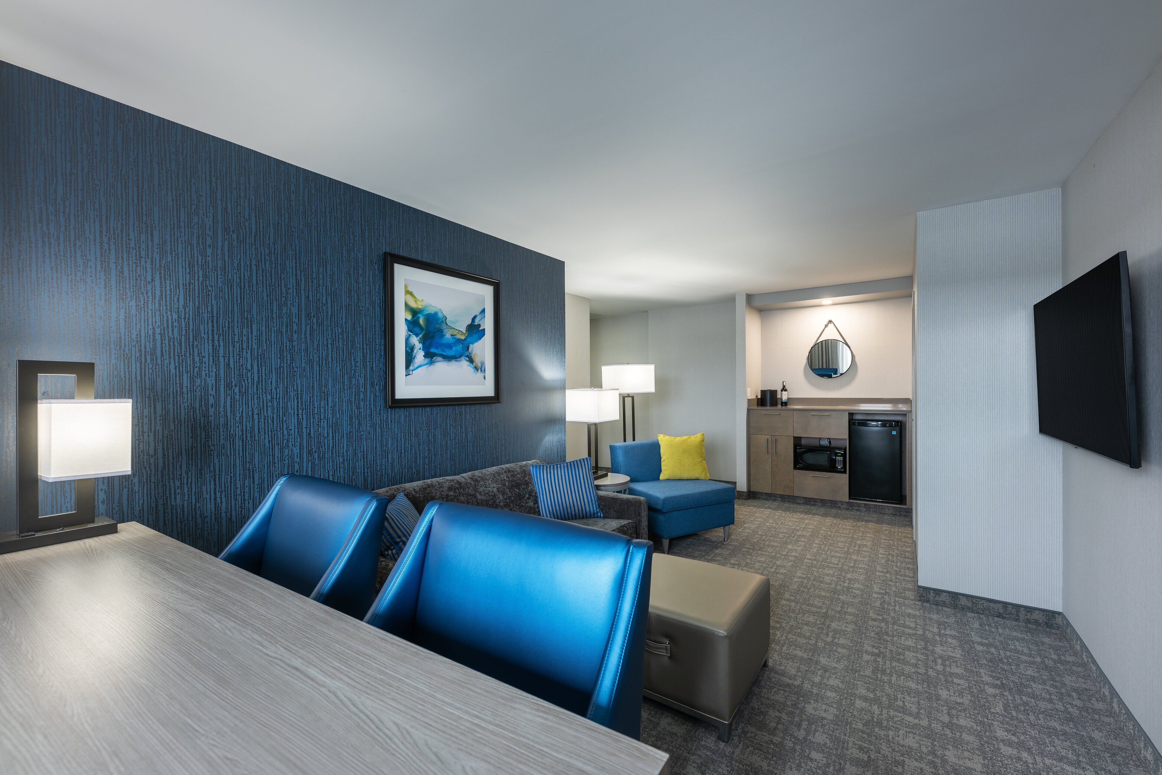 deluxe suite, multiple beds, harbour view | 1 bedroom, premium bedding, laptop workspace, blackout curtains