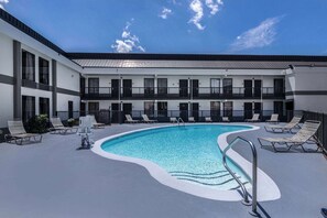 Seasonal outdoor pool