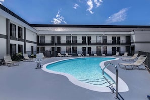 Seasonal outdoor pool