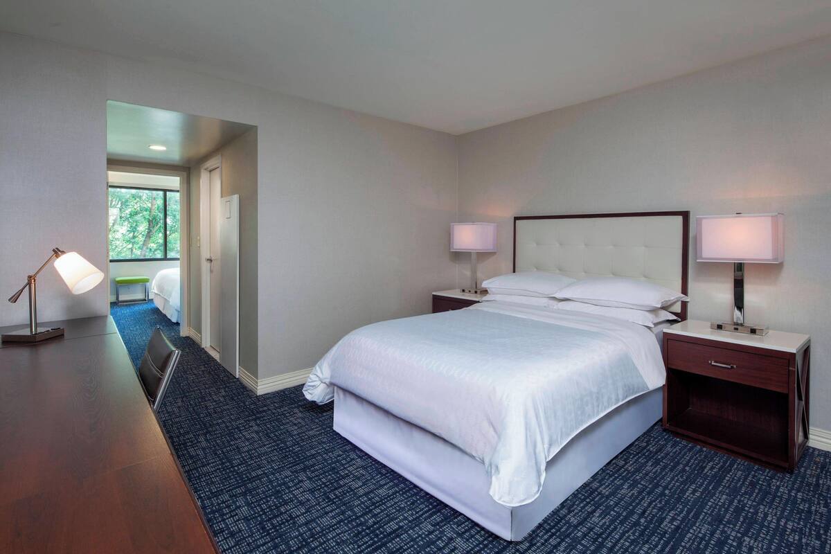 comfort suite, multiple beds | 1 bedroom, premium bedding, pillow-top beds, in-room safe