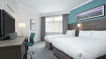 Superior Room Double and Single bed | Desk, laptop workspace, soundproofing, iron/ironing board