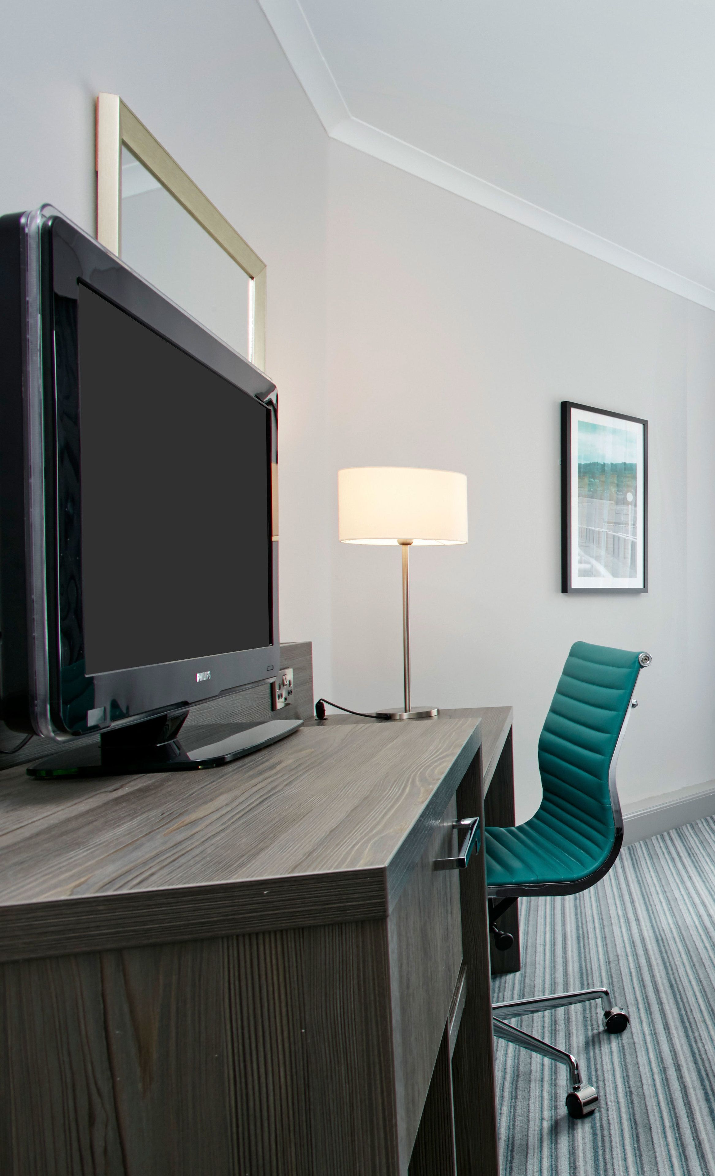 desk, laptop workspace, soundproofing, iron/ironing board