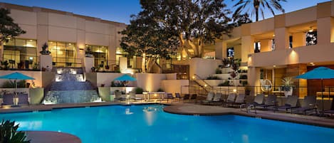 Outdoor pool, open 6:00 AM to 10:00 PM, pool cabanas (surcharge)