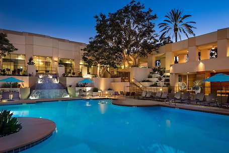 Outdoor pool, open 6:00 AM to 10:00 PM, pool cabanas (surcharge). San Diego Marriott Mission Valley