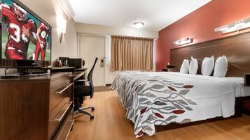 Desk, iron/ironing board, free WiFi, bed sheets