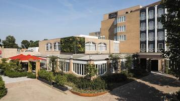 Voorkant van accommodatie