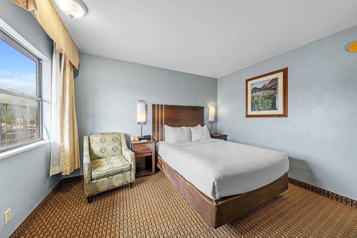 Room, 1 Queen Bed, Non Smoking | Desk, iron/ironing board, rollaway beds (surcharge), WiFi (free)
