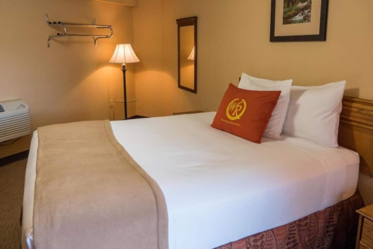 In-room safe, iron/ironing board, free cribs/infant beds, free WiFi
