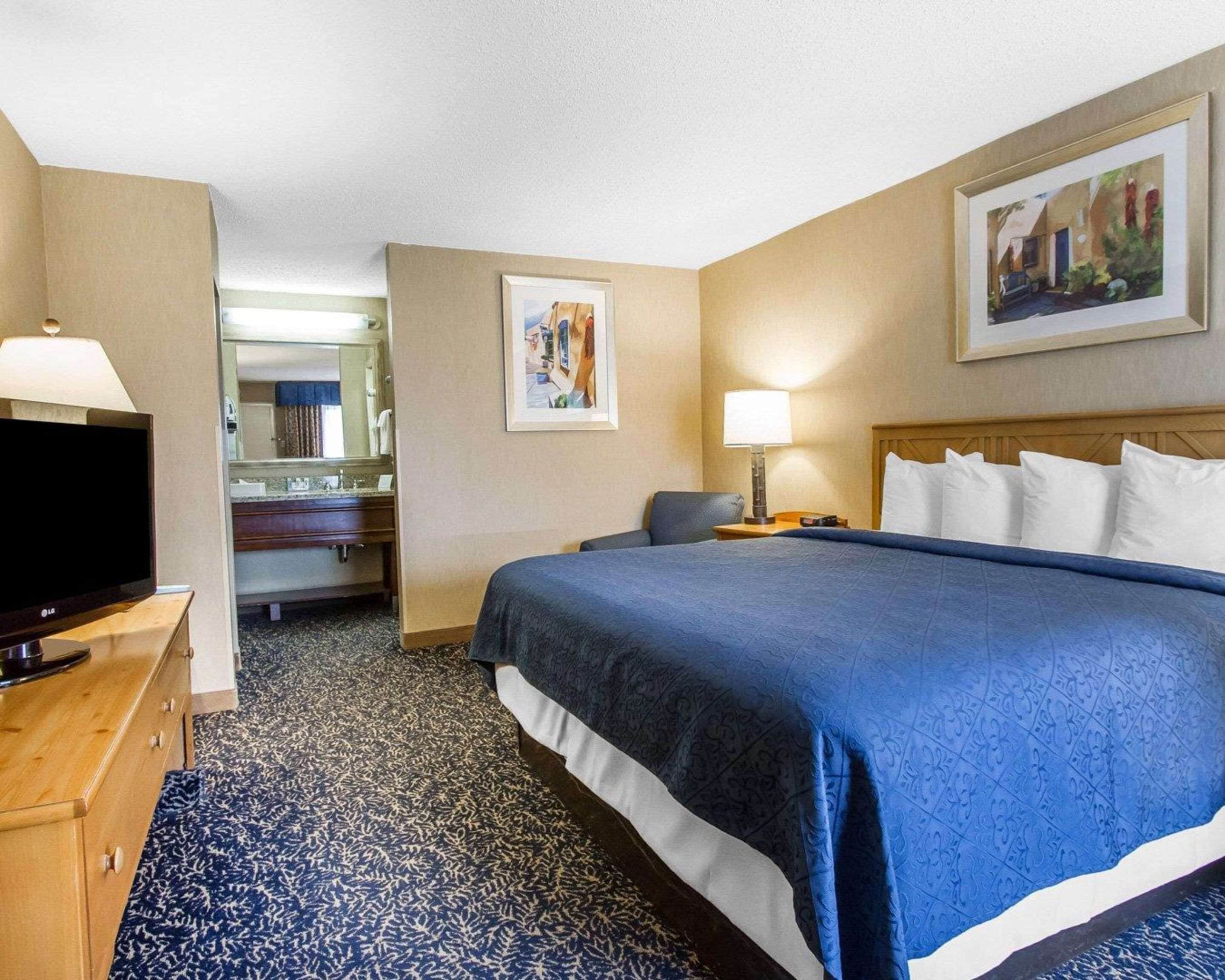 standard room, 1 king bed, non smoking | premium bedding, desk, blackout curtains, iron/ironing board