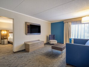 Suite, 1 King-Bett und Schlafsofa
