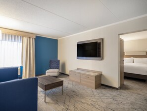 Suite, Multiple Beds | In-room safe, desk, laptop workspace, iron/ironing board