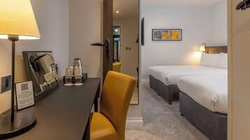 Standard Room, Multiple Beds, Non Smoking | Iron/ironing board, free WiFi, bed sheets