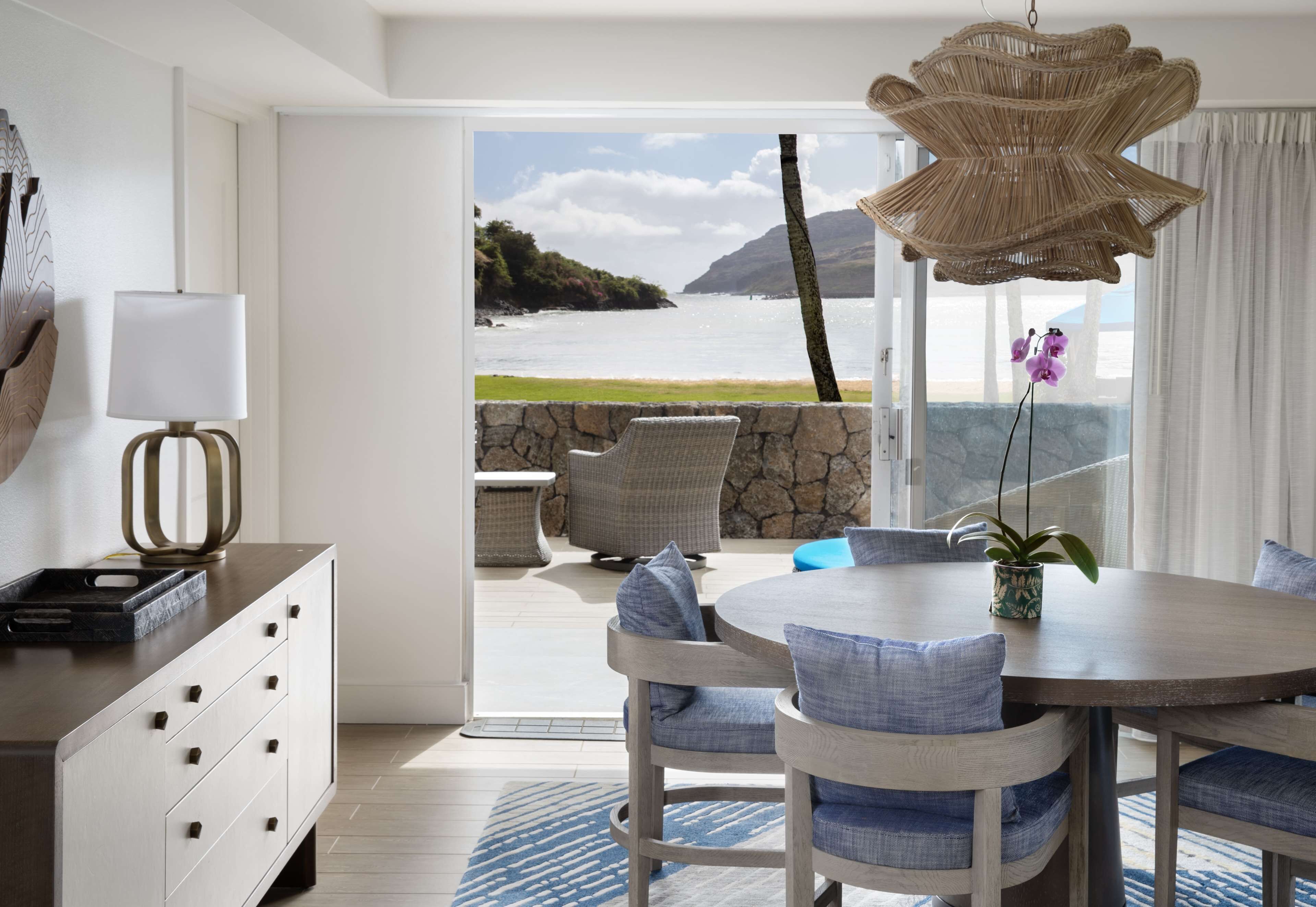 Suite, 1 habitación, lanai, frente al mar | 1 dormitorio, sábanas de algodón egipcio, ropa de cama de alta calidad