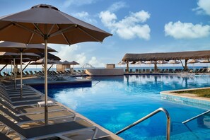 2 outdoor pools, cabanas (surcharge), pool umbrellas