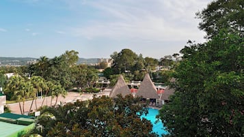 Deluxe-rum - 1 kingsize-säng - balkong | Sängtillbehör av högsta kvalitet och minibar