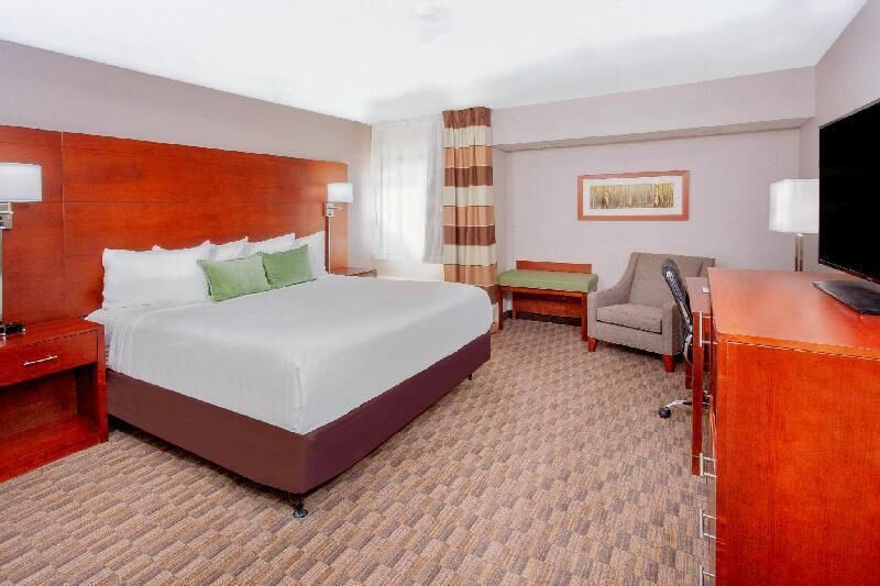 Blackout curtains, soundproofing, iron/ironing board