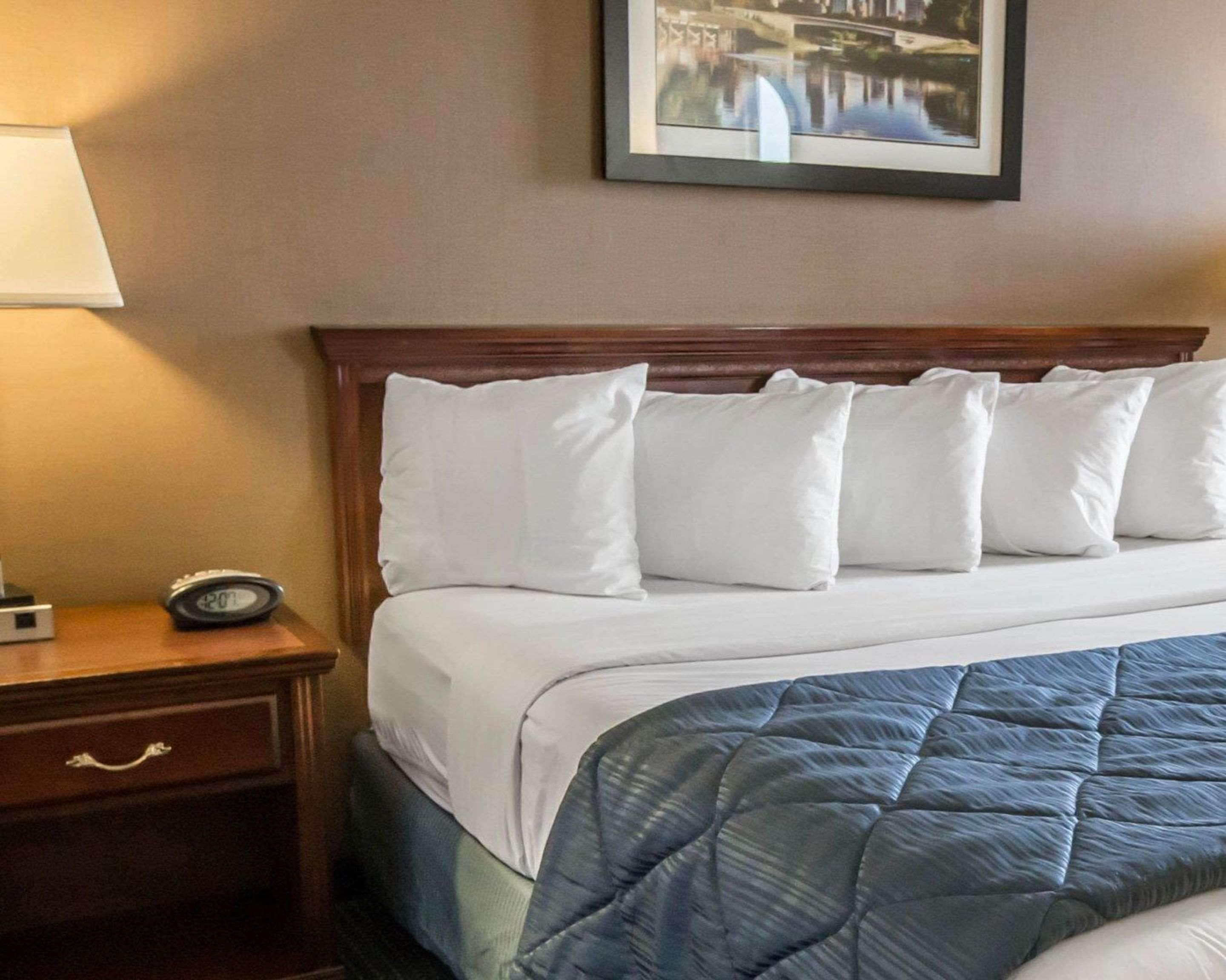 desk, blackout curtains, iron/ironing board, free cots/infant beds