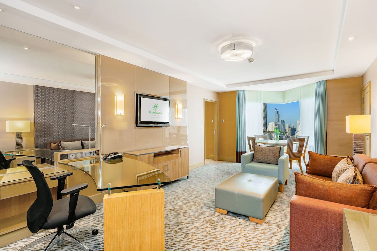 1 Schlafzimmer, hochwertige Bettwaren, Minibar, Zimmersafe