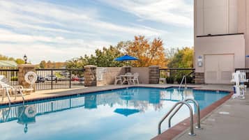 Seasonal outdoor pool