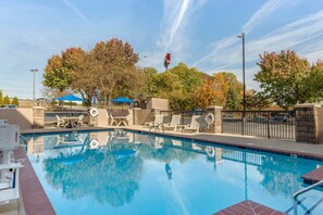 Seasonal outdoor pool