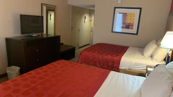 In-room safe, desk, blackout curtains, iron/ironing board