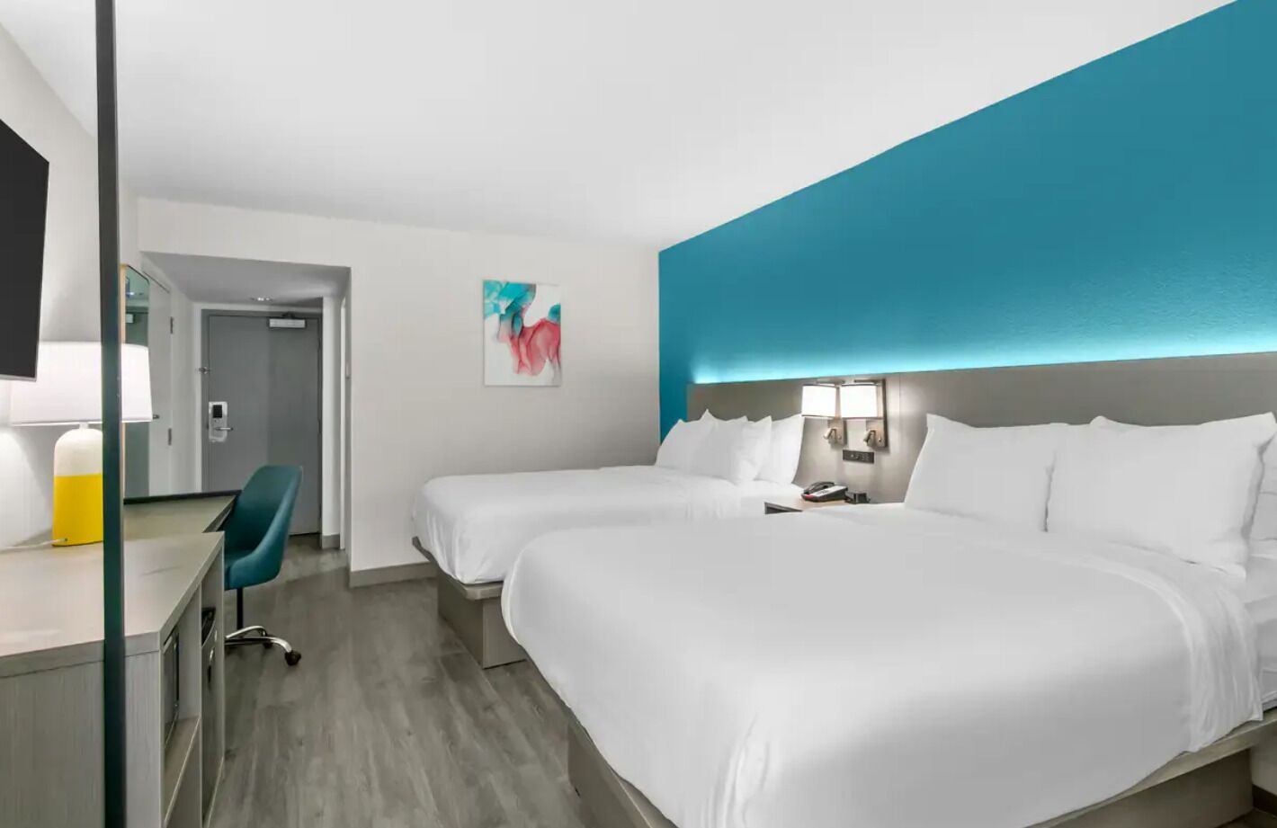 In-room safe, desk, blackout drapes, iron/ironing board