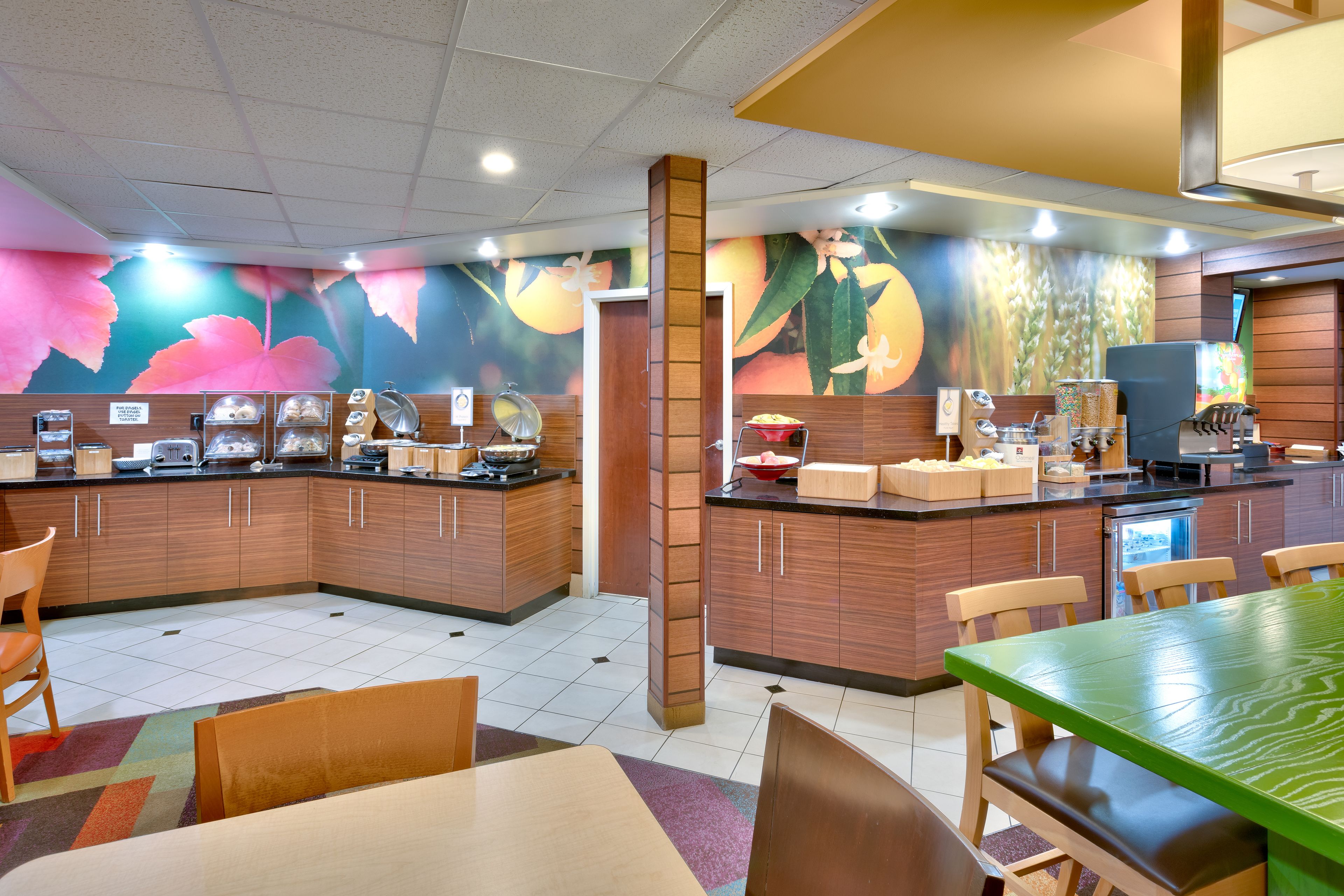 Free daily full breakfast 