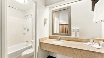 Eco-friendly toiletries, towels