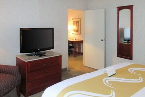 In-room safe, desk, blackout drapes, iron/ironing board
